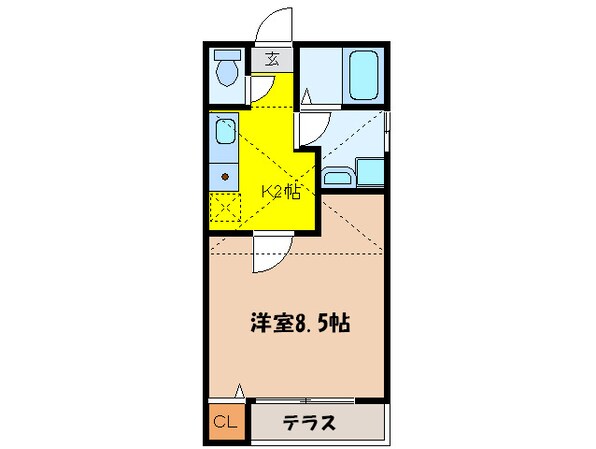 リエス浄心の物件間取画像